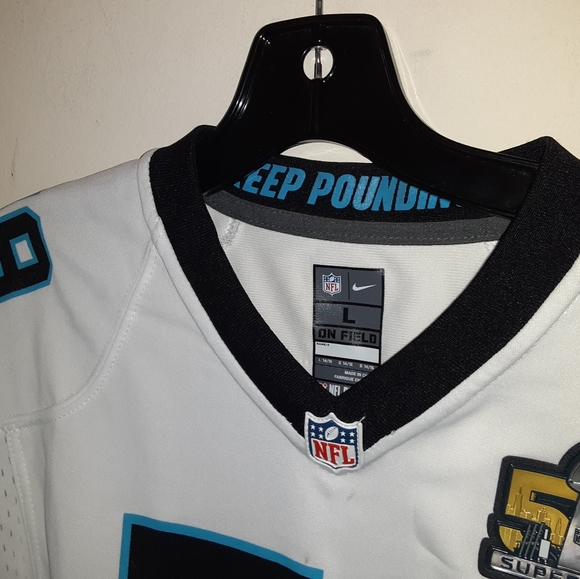 Luke Kuechly Carolina Panthers #59 Jersey White SZ:L Back to Football  School - Picture 2 of 7